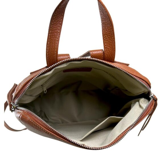 Ivan Troy Sama Brown Women\'s Italian Leather Shoulder Bag Outdoor Backpack main image 9